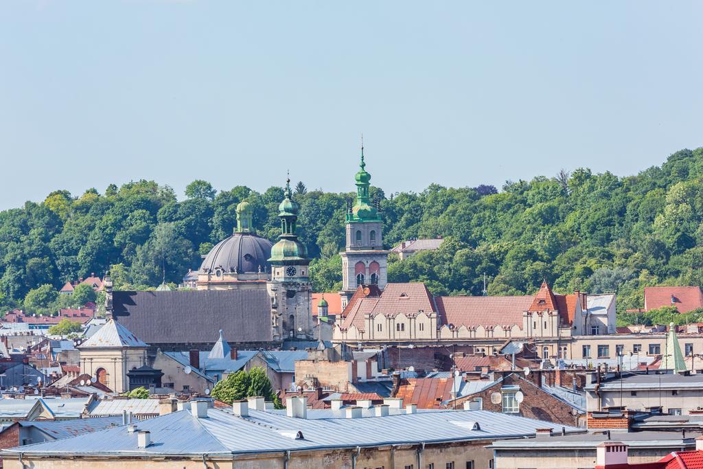 Apartment On Arkhipenka With Panorama View Lviv Exterior photo