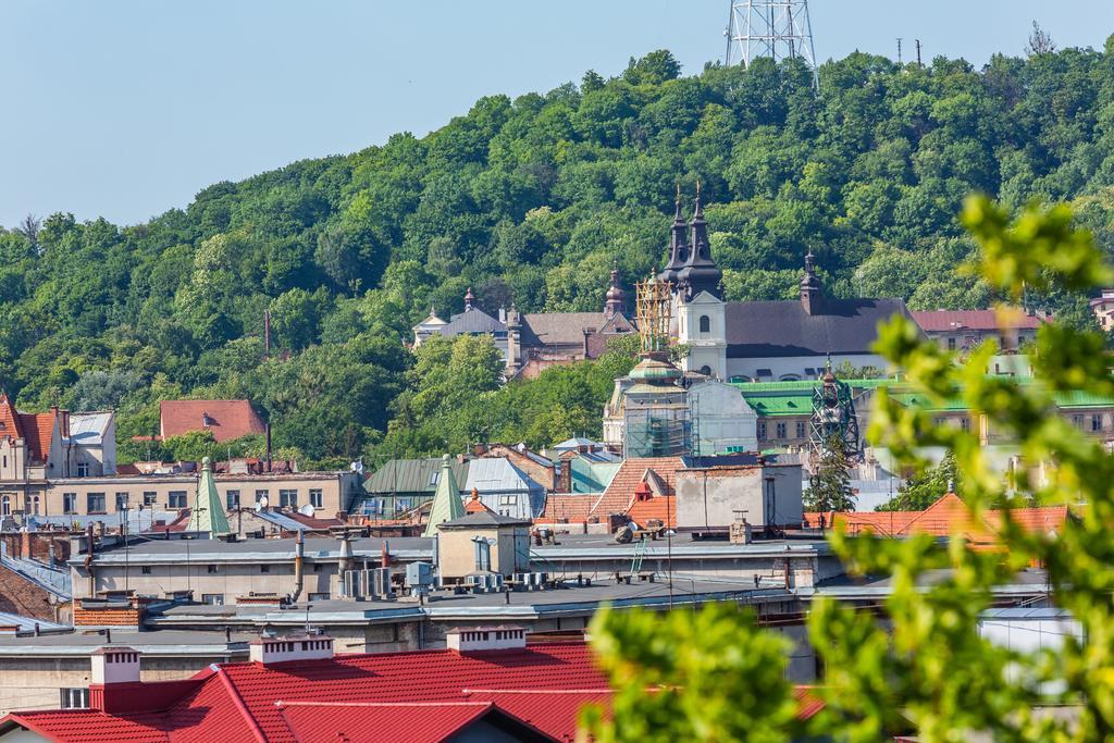 Apartment On Arkhipenka With Panorama View Lviv Exterior photo